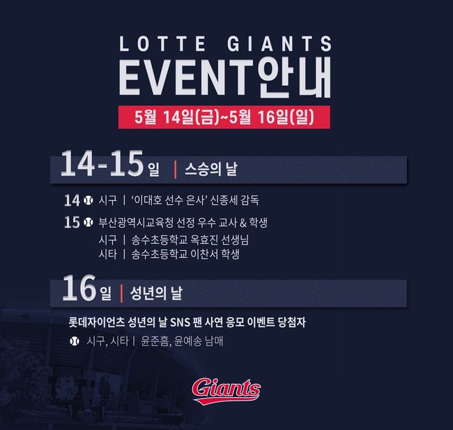 [사진] 롯데 자이언츠 제공 