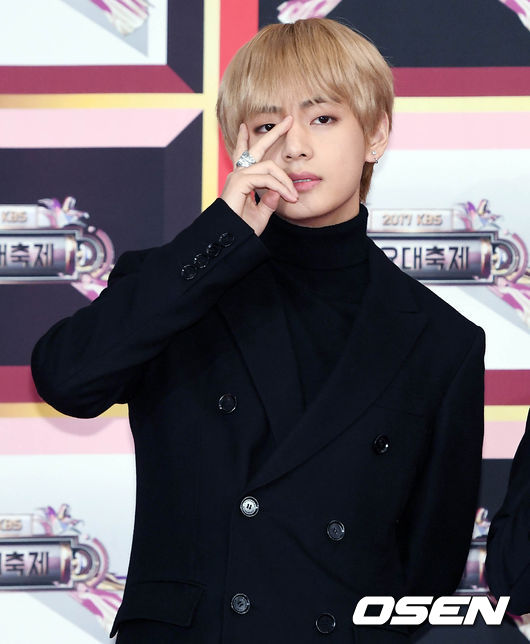 방탄소년단 뷔가 참석하고 있다. / eastsea@osen.co.kr