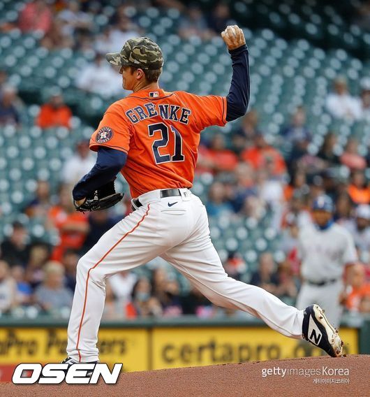 [사진] 잭 그레인키 21/05/15 ⓒGettyimages(무단전재 및 재배포 금지)