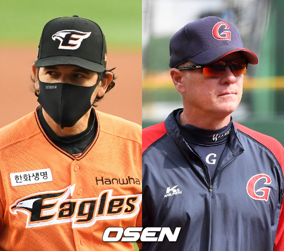 [사진] 수베로-서튼 /OSEN DB