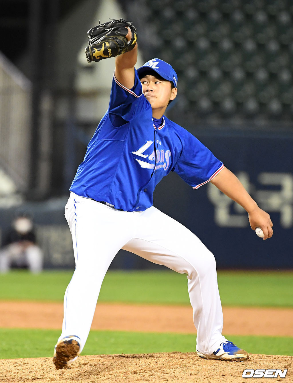 5회말 삼성 이승현이 역투하고 있다. /jpnews@osen.co.kr