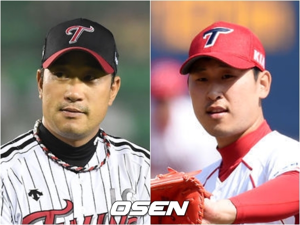 [사진] 봉중근-윤석민 /OSEN DB