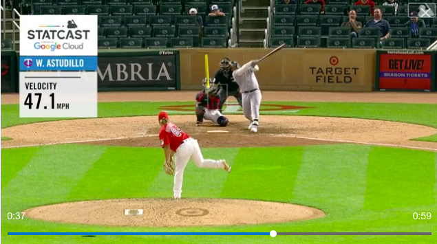 [사진] MLB.tv 중계 화면.