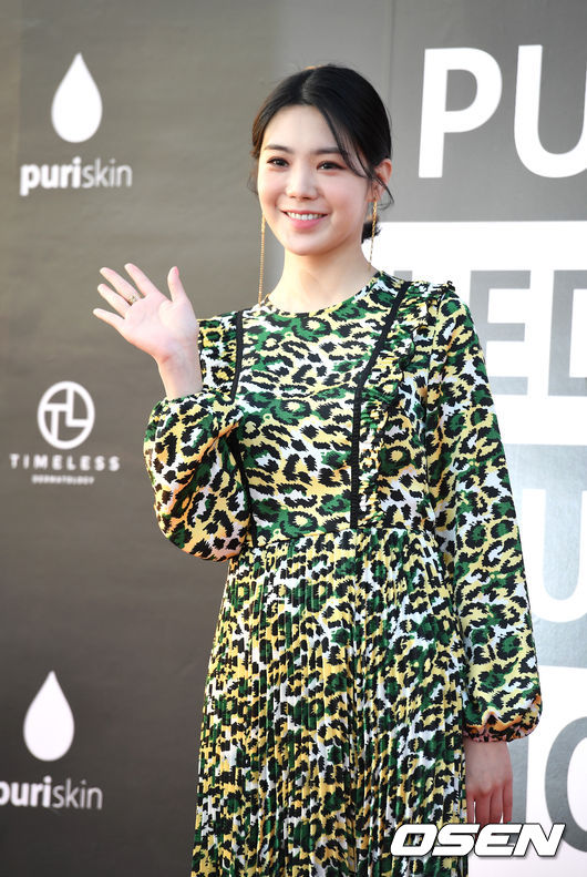 [OSEN=지형준]가수 겸 탤런트 리지(박수아)가 참석해 포즈를 취하고 있다. /jpnews@osen.co.kr