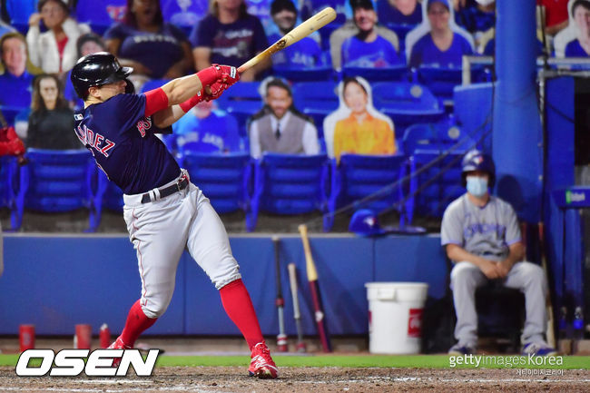 [사진] 보스턴 레드삭스 엔리케 에르난데스. ⓒGettyimages(무단전재 및 재배포 금지)