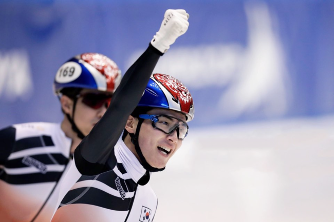 스포츠토토빙상단의 창단멤버로 본인의 첫 올림픽 출전의 꿈을 이룩해낸 쇼트트랙의 김동욱