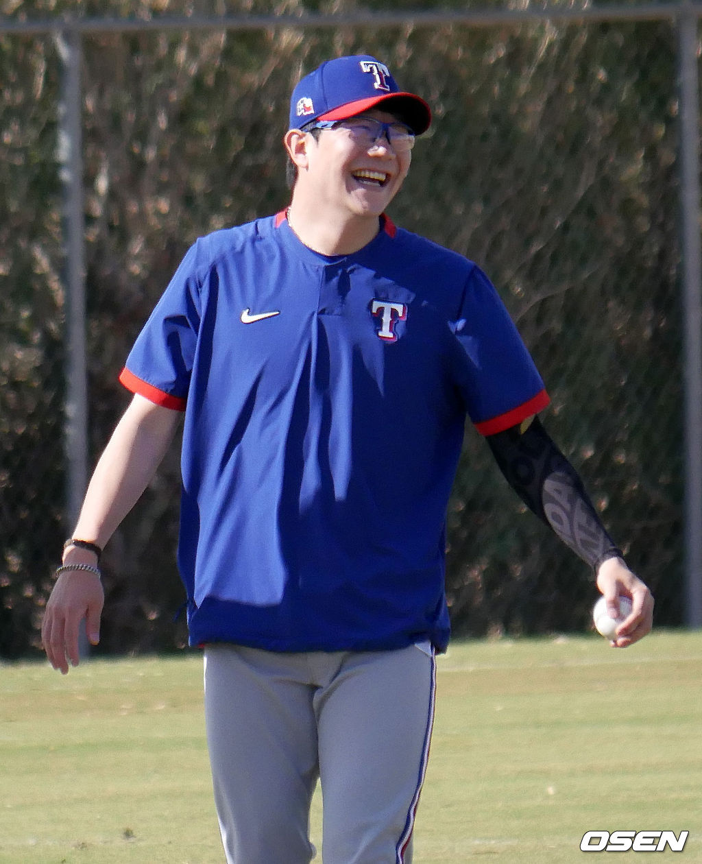 [OSEN=서프라이즈(미 애리조나주), 이사부 통신원]텍사스 레인저스의 양현종./lsboo@osen.co.kr 