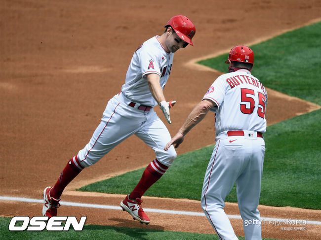 [사진] 에인절스가 21일(한국시간) 미네소타와 더블헤더 제1경기에서 7-1로 이겼다. ⓒGettyimages(무단전재 및 재배포 금지)