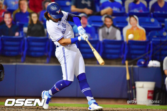 [사진] 토론토 블루제이스 보 비솃. ⓒGettyimages(무단전재 및 재배포 금지)
