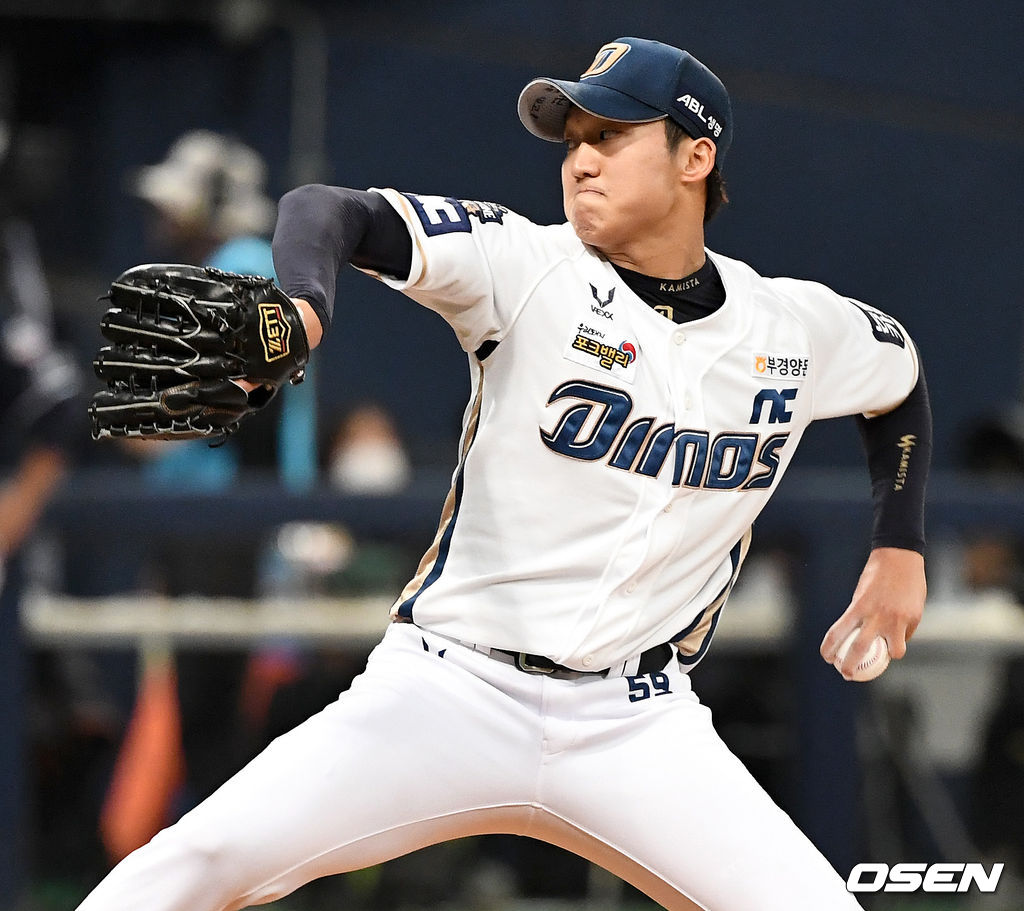 NC 선발 구창모가 힘차게 공을 뿌리고 있다. / dreamer@osen.co.kr