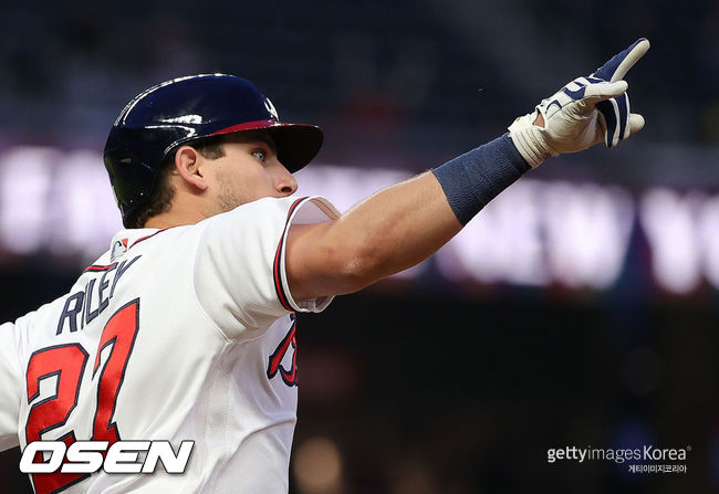 [사진] 애틀랜타 브레이브스의 오스틴 라일리. ⓒGettyimages(무단전재 및 재배포 금지)