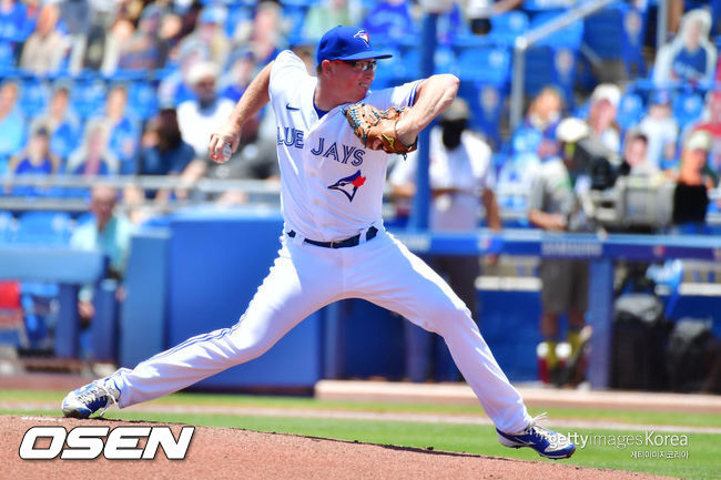 [사진] 토론토가 25일(한국시간) 탬파베이 상대로 8-14 완패를 당했다. ⓒGettyimages(무단전재 및 재배포 금지)