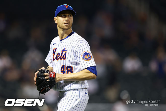 [사진] 뉴욕 메츠 제이콥 디그롬. ⓒGettyimages(무단전재 및 재배포 금지)