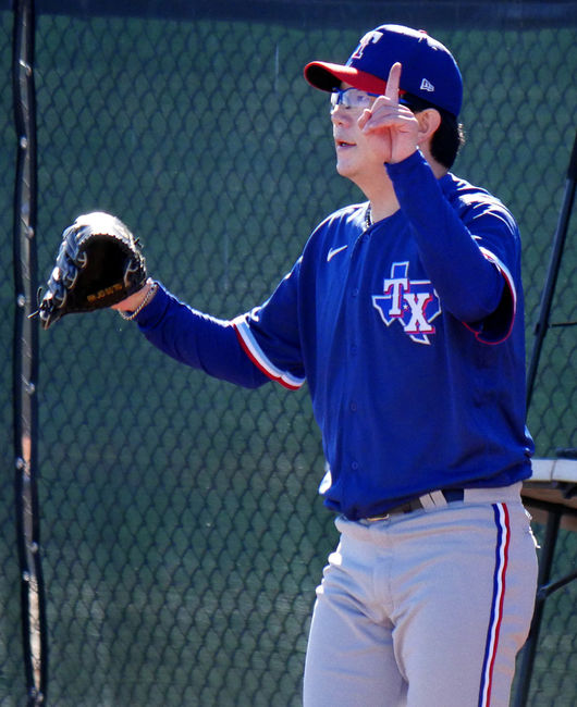 [OSEN=서프라이즈(미 애리조나주), 이사부 통신원] 텍사스 레인저스의 양현종. /lsboo@osen.co.kr