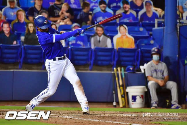 [사진] 토론토 블루제이스 마커스 세미엔. ⓒGettyimages(무단전재 및 재배포 금지)