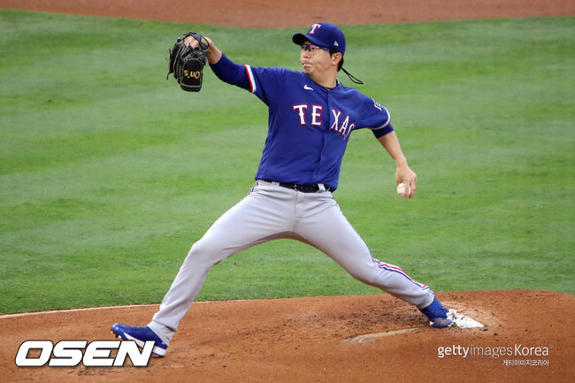 [사진] 텍사스 양현종이 31일(한국시간) 시애틀전에서 선발 등판한다. ⓒGettyimages(무단전재 및 재배포 금지)