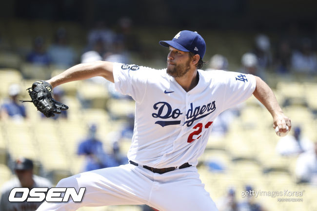 [사진] LA 다저스 클레이튼 커쇼. 21.05.31. ⓒGettyimages(무단전재 및 재배포 금지)