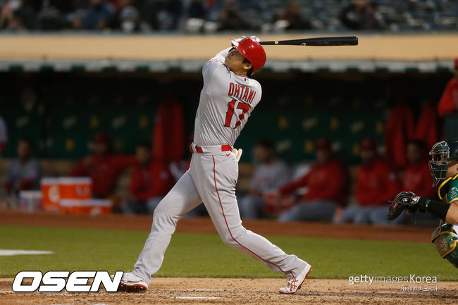 [사진] LA 에인절스 오타니 쇼헤이. ⓒGettyimages(무단전재 및 재배포 금지)