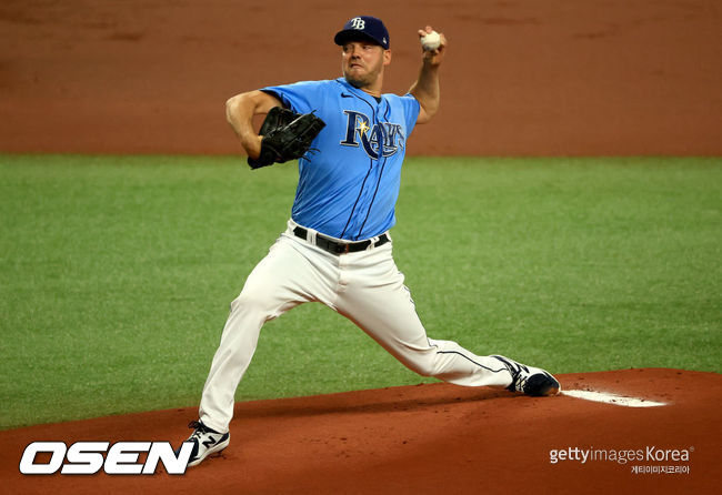 [사진] 탬파베이 레이스의 리치 힐. ⓒGettyimages(무단전재 및 재배포 금지)