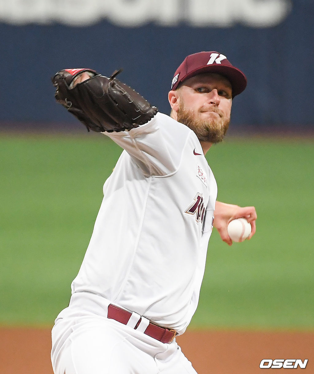 키움 선발투수 요키시가 역투하고 있다. / soul1014@osen.co.kr