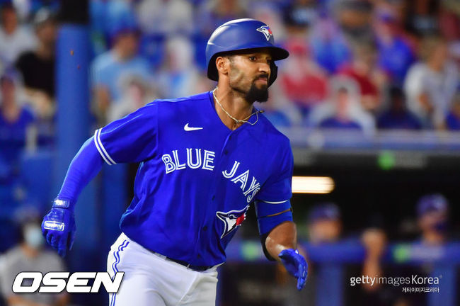 [사진] 토론토 블루제이스의 마커스 시미엔. ⓒGettyimages(무단전재 및 재배포 금지)