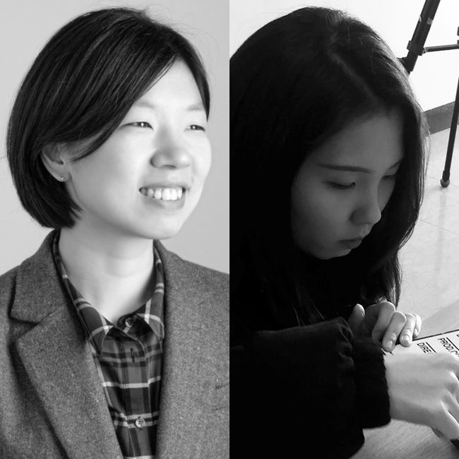 ▲(왼쪽부터) 이지형, 김솔 감독