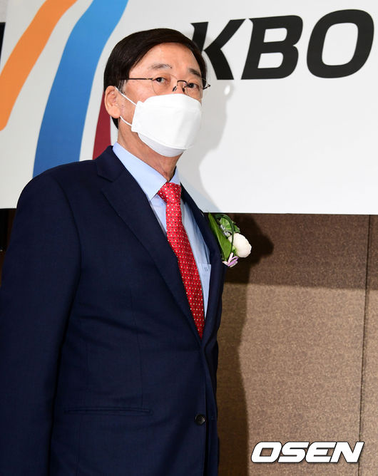 [사진] 정지택 KBO 총재 /OSEN DB