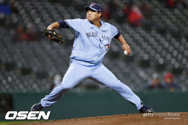 [사진] 토론토 블루제이스 류현진. ⓒGettyimages(무단전재 및 재배포 금지)
