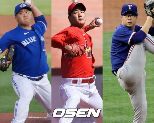 [사진] 좌측부터 류현진-김광현-양현종