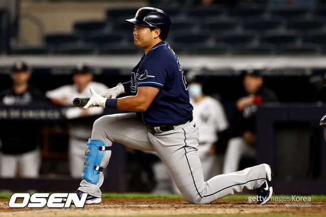 [사진] 최지만 2021.06.03 ⓒGettyimages(무단전재 및 재배포 금지)