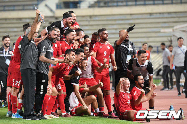 레바논 축구국가대표팀. /rumi@osen.co.kr