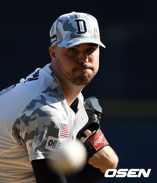 1회초 두산 로켓이 역투하고 있다. 2021.06.05 /jpnews@osen.co.kr