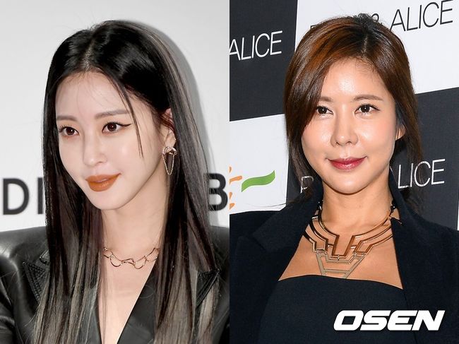 한예슬(왼쪽), 김준희. OSEN DB