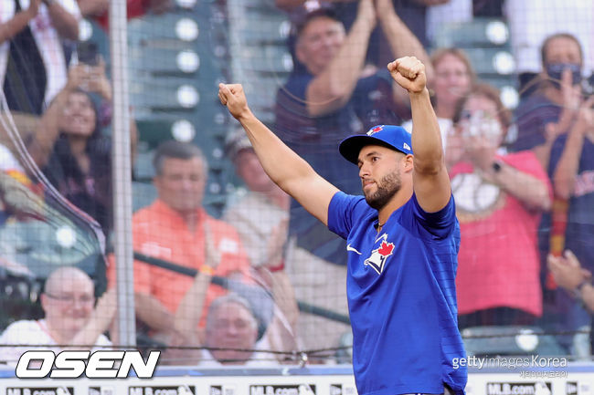 [사진] 토론토 블루제이스 조지 스프링어. ⓒGettyimages(무단전재 및 재배포 금지)
