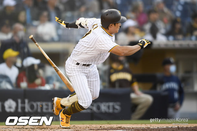 [사진] 샌디에이고 파드리스 김하성. ⓒGettyimages(무단전재 및 재배포 금지)