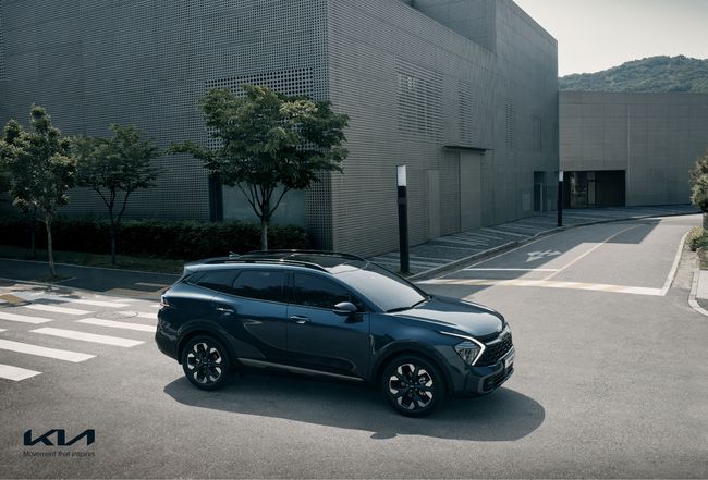 신형 스포티지 그래비티. 