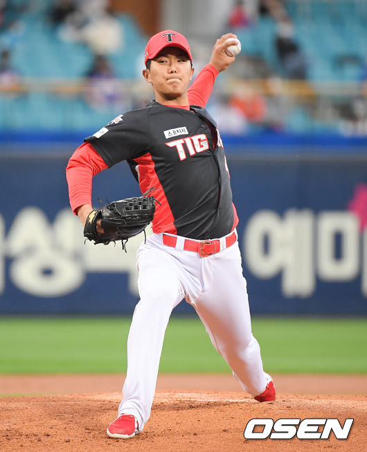 1회말 KIA 선발투수 이의리가 역투하고 있다 / soul1014@osen.co.kr