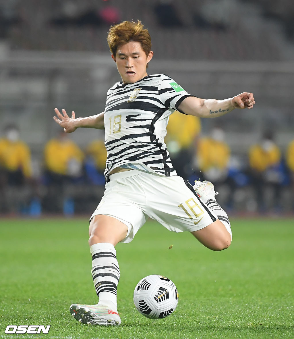 후반 이동경이 정상빈의 추가골을 어시스트 하고 있다. 21.06.09 / soul1014@osen.co.kr