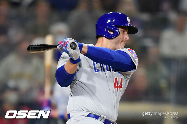 [사진] 시카고 컵스의 앤서니 리조. ⓒGettyimages(무단전재 및 재배포 금지)