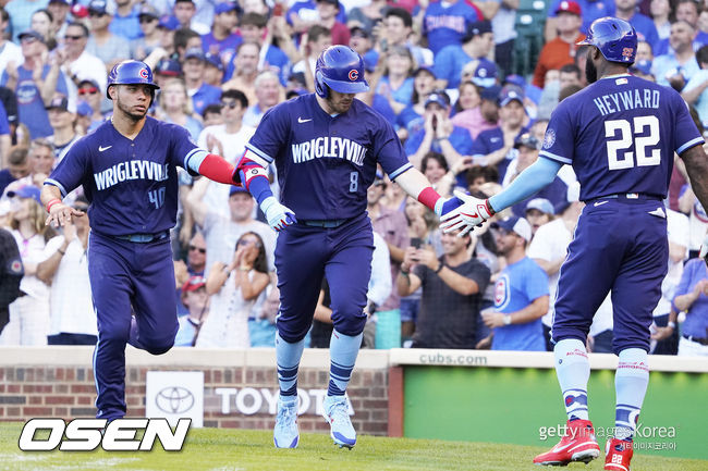 [사진] 시카고 컵스. 21.06.13. ⓒGettyimages(무단전재 및 재배포 금지)