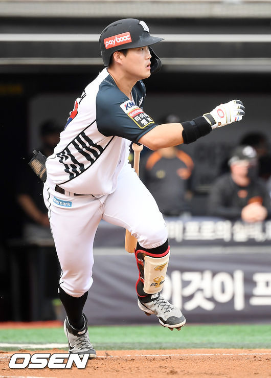 2회말 무사 KT 배정대가 안타를 때려내고 있다. 2021.06.12 /youngrae@osen.co.kr