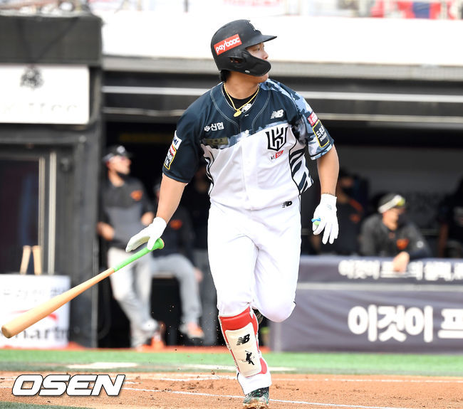 1회말 1사 1루 KT 강백호가 안타를 때려내고 있다. 2021.06.12 /youngrae@osen.co.kr