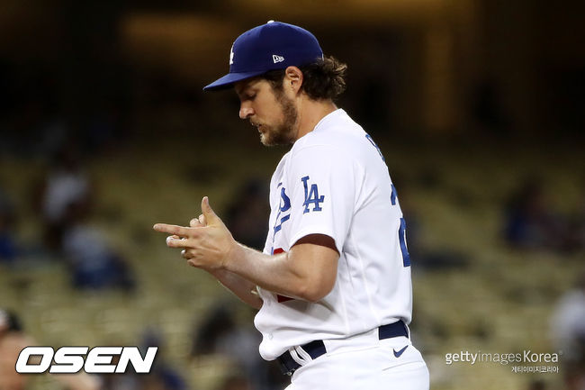 [사진] LA 다저스 트레버 바우어. 21.06.13. ⓒGettyimages(무단전재 및 재배포 금지)