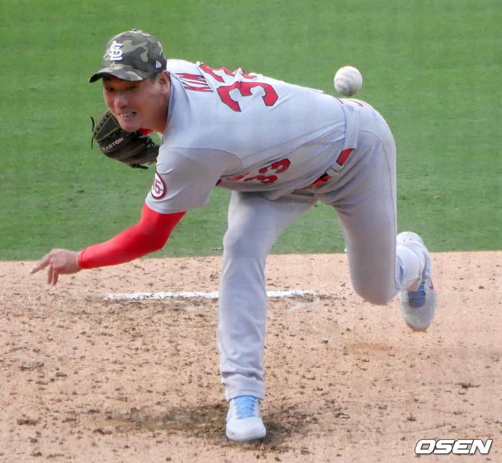 [OSEN=샌디에이고, 이사부 통신원] 세인트루이스의 김광현. /lsboo@osen.co.kr