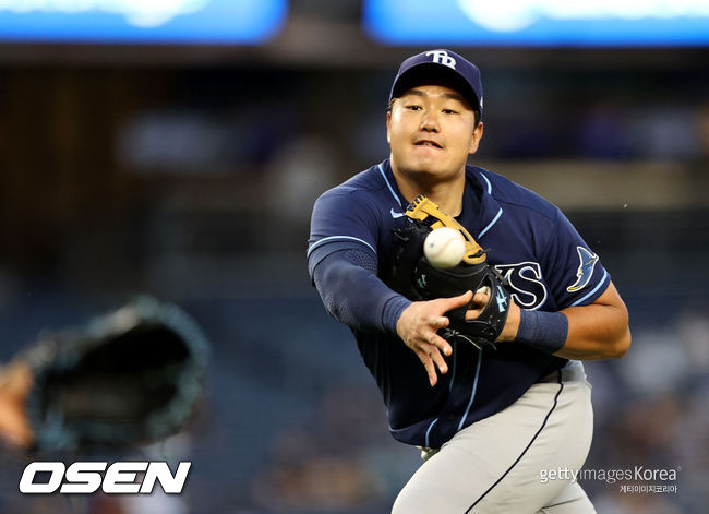 [사진] 탬파베이 레이스의 최지만. ⓒGettyimages(무단전재 및 재배포 금지)