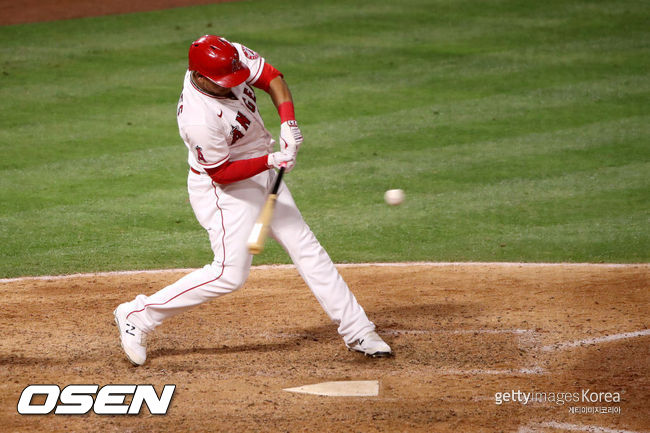 [사진] LA 에인절스의 맥스 스태시. ⓒGettyimages(무단전재 및 재배포 금지)