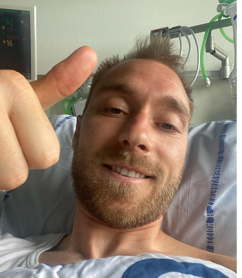 [사진] 에릭센 SNS.