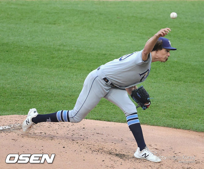 [사진] 탬파베이 '에이스' 글래스노우가 16일(한국시간 ) MRI 검진 후 부상자 명단에 올랐다. ⓒGettyimages(무단전재 및 재배포 금지)