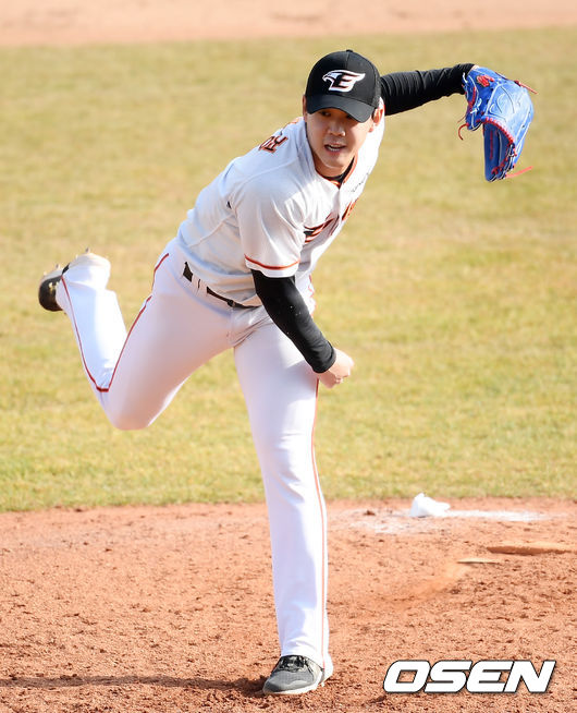 210305 한화 윤대경. /cej@osen.co.kr