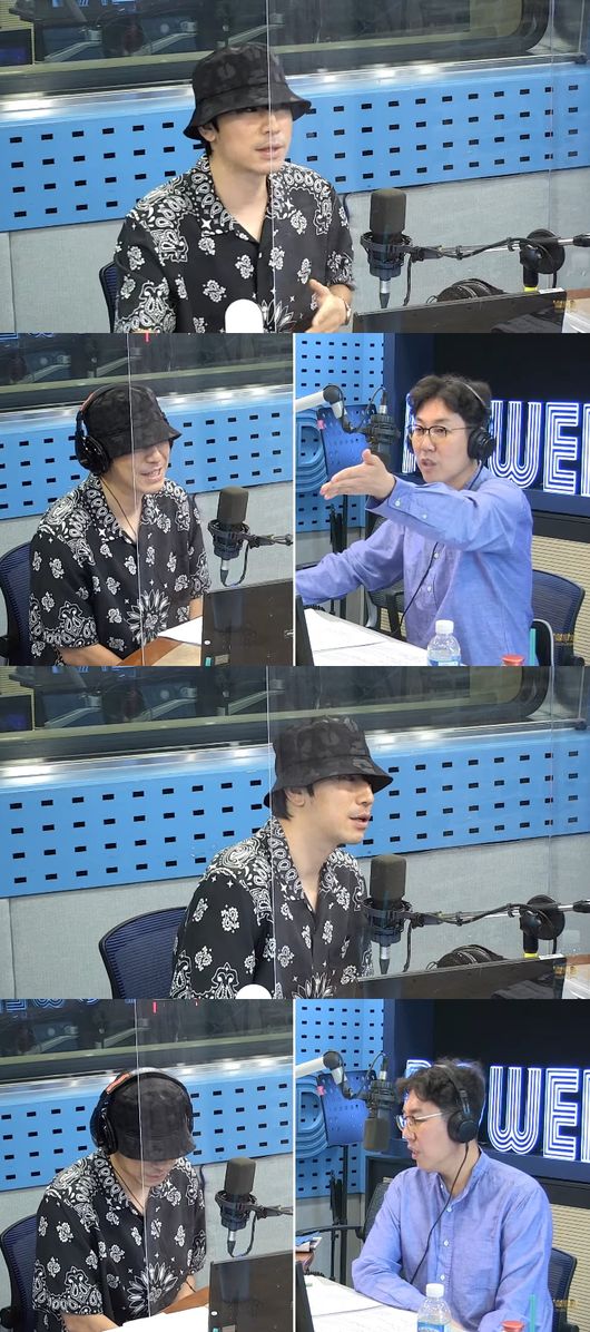 보이는 라디오 화면